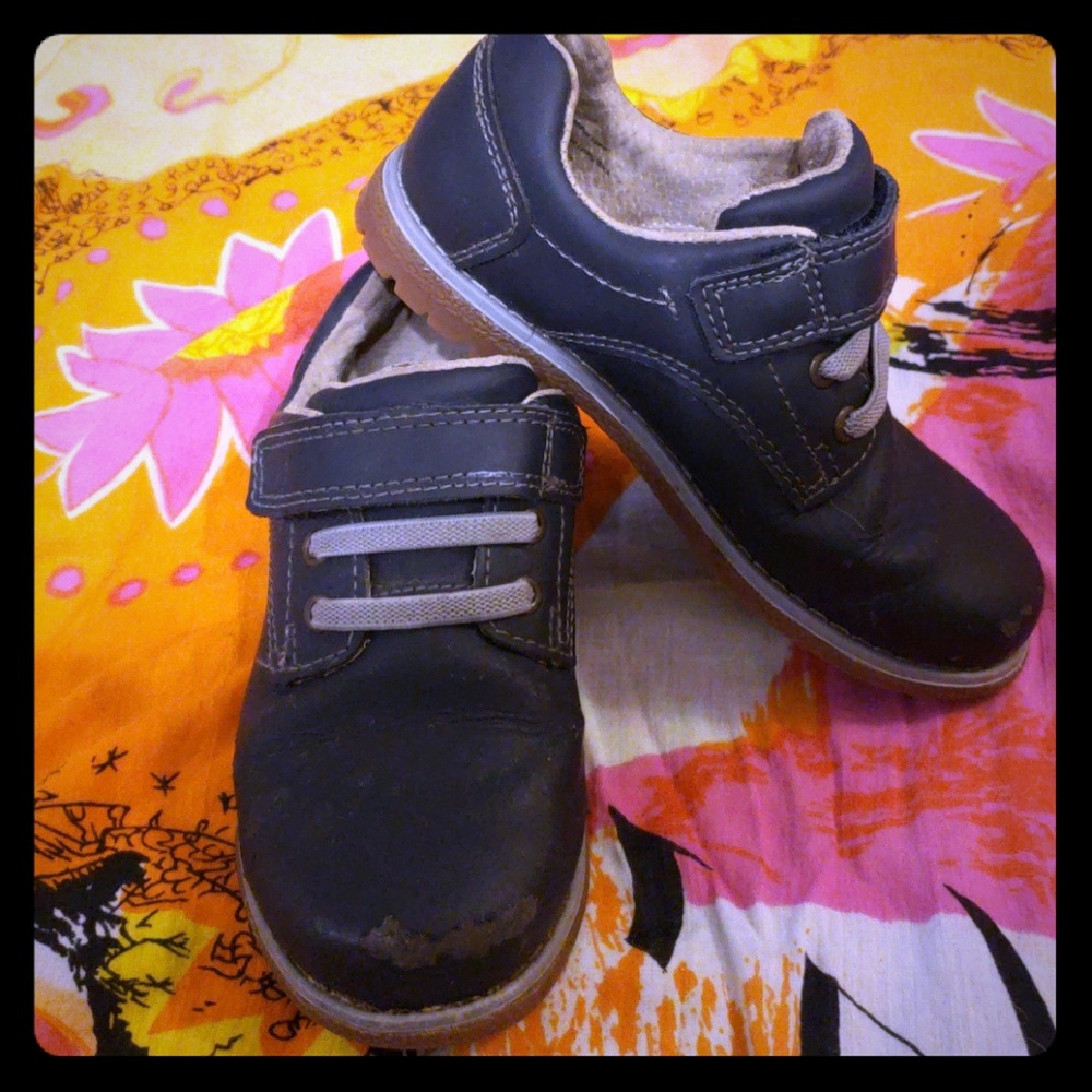 Handsome Boys Dress Shoes EUC